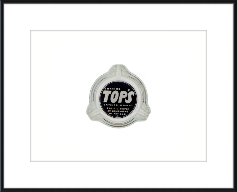dancing TOP'S entertainment Ashtray Wall Art