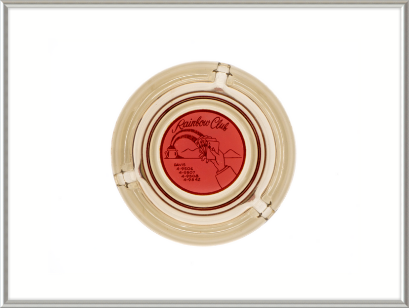 Rainbow Club Ashtray Wall Art