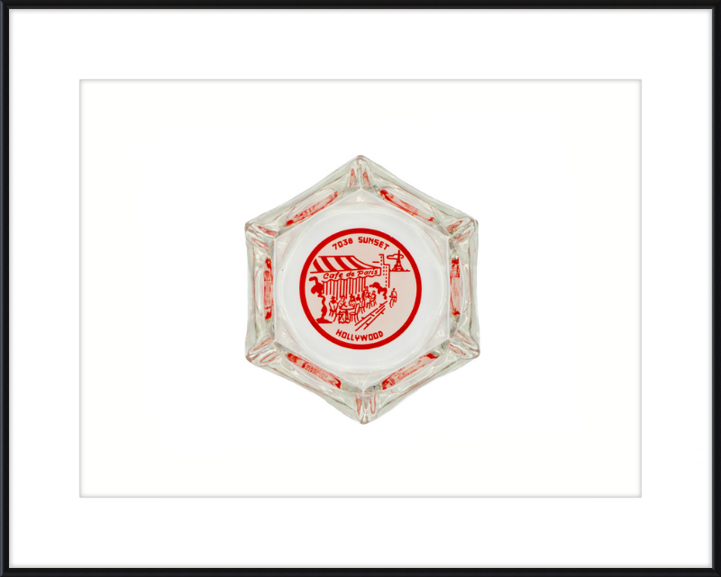 Cafe de Paris Ashtray Wall Art