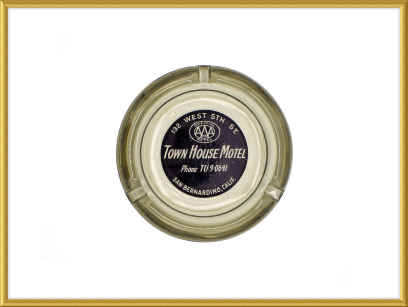 Town House Motel Ashtray Wall Art