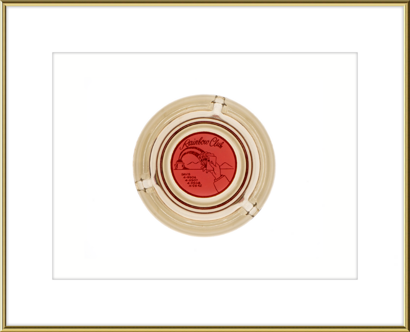 Rainbow Club Ashtray Wall Art