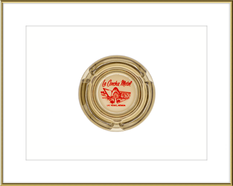 La Concha Motel Ashtray Wall Art