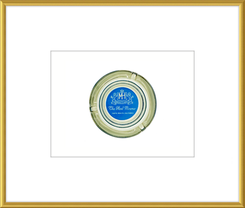 The Hotel Miramar Ashtray Wall Art