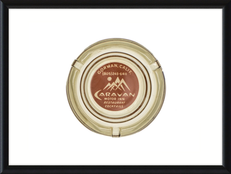 Caravan Motor Inn Ashtray Wall Art