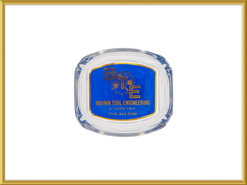 Brown Tool Engineering Ashtray Wall Art