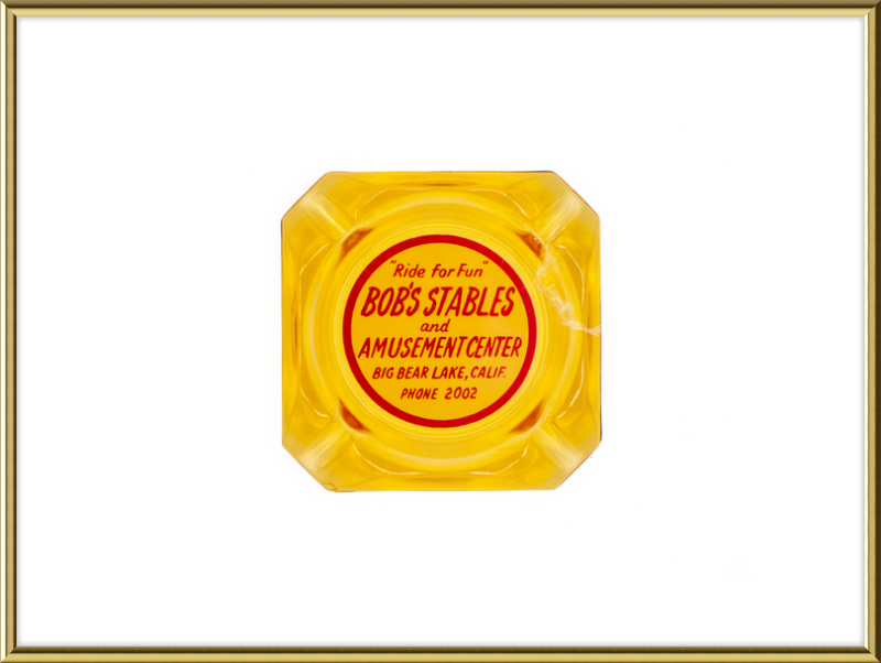 Bob's Stables and Amusement Center Ashtray Wall Art