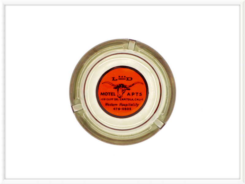 L Bar D Motel Apts Ashtray Wall Art
