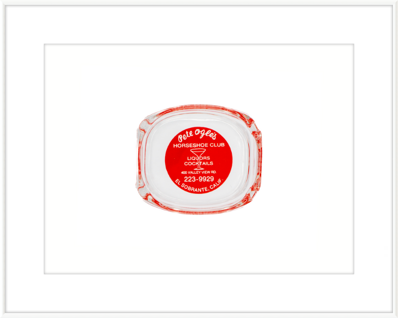 Pete Ogle's Horseshoe Club Ashtray Wall Art