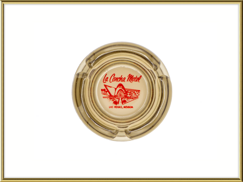 La Concha Motel Ashtray Wall Art