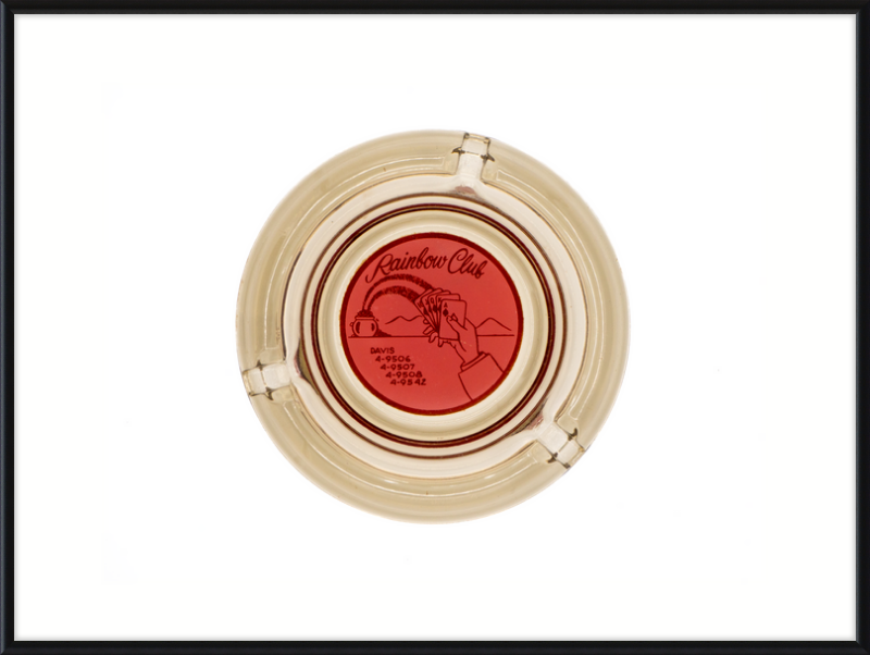 Rainbow Club Ashtray Wall Art