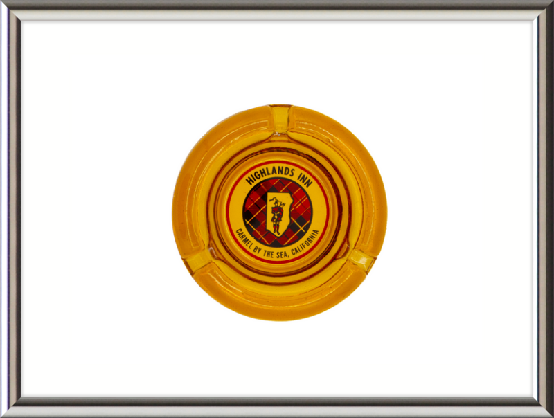 Highlands Inn Ashtray Wall Art