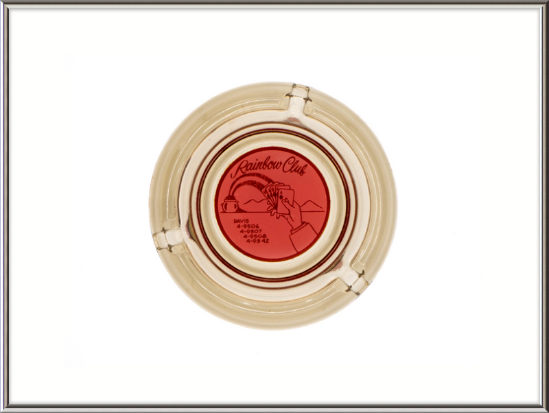 Rainbow Club Ashtray Wall Art