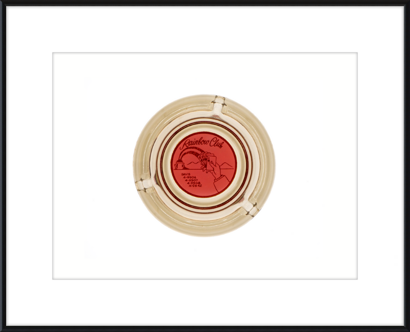 Rainbow Club Ashtray Wall Art