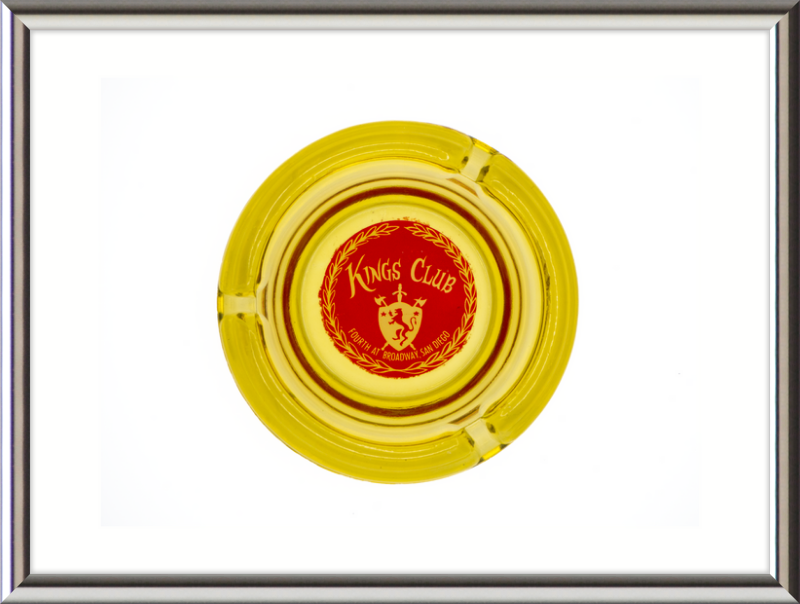Kings Club Ashtray Wall Art