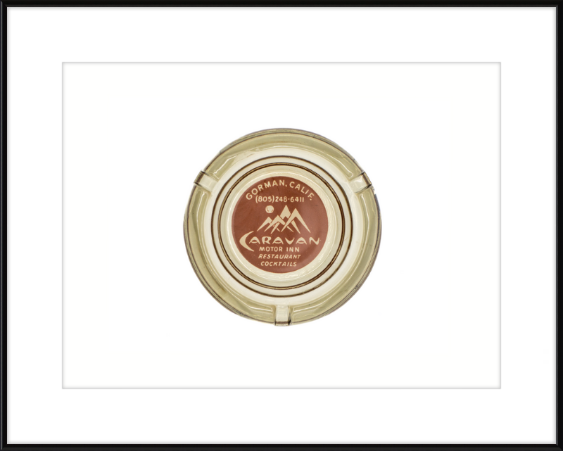 Caravan Motor Inn Ashtray Wall Art