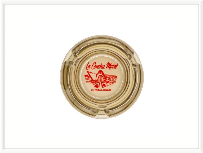 La Concha Motel Ashtray Wall Art