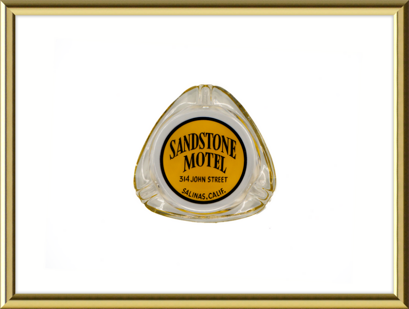 Sandstone Motel Ashtray Wall Art