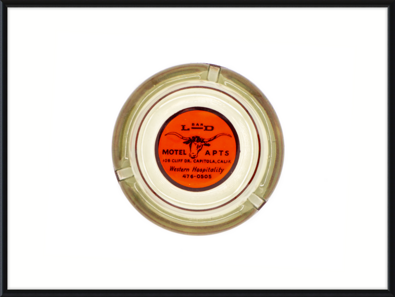 Bar L-D Motel Apts Ashtray Wall Art