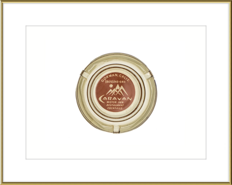 Caravan Motor Inn Ashtray Wall Art