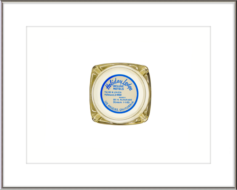 Holiday Lodge Deluxe Motels Ashtray Wall Art