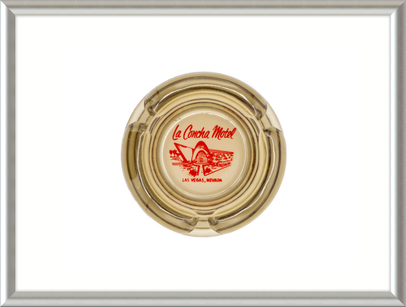 La Concha Motel Ashtray Wall Art