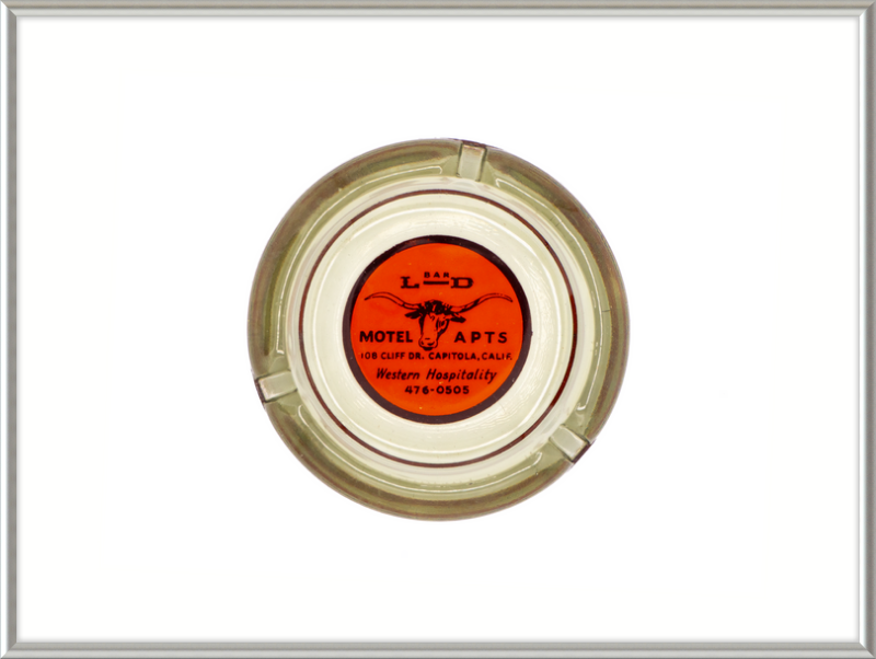L Bar D Motel Apts Ashtray Wall Art