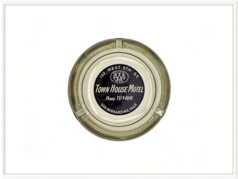 Town House Motel Ashtray Wall Art