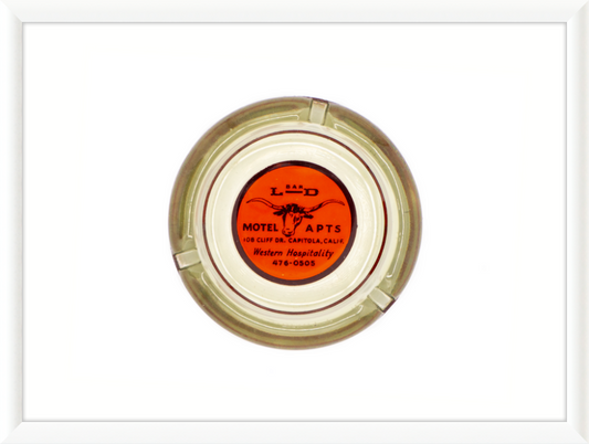 Bar L-D Motel Apts Ashtray Wall Art