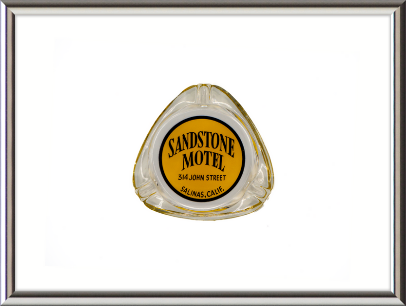 Sandstone Motel Ashtray Wall Art