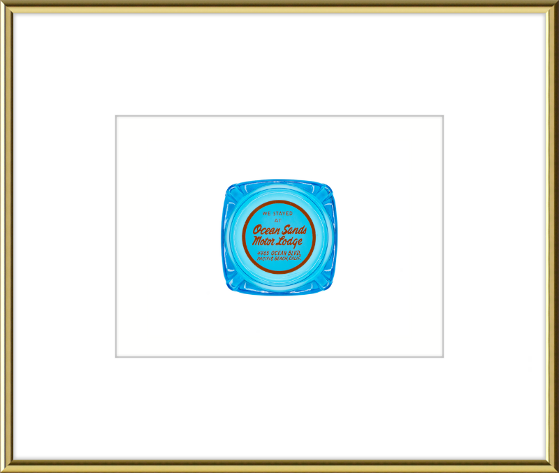 Ocean Sands Motor Lodge Ashtray Wall Art