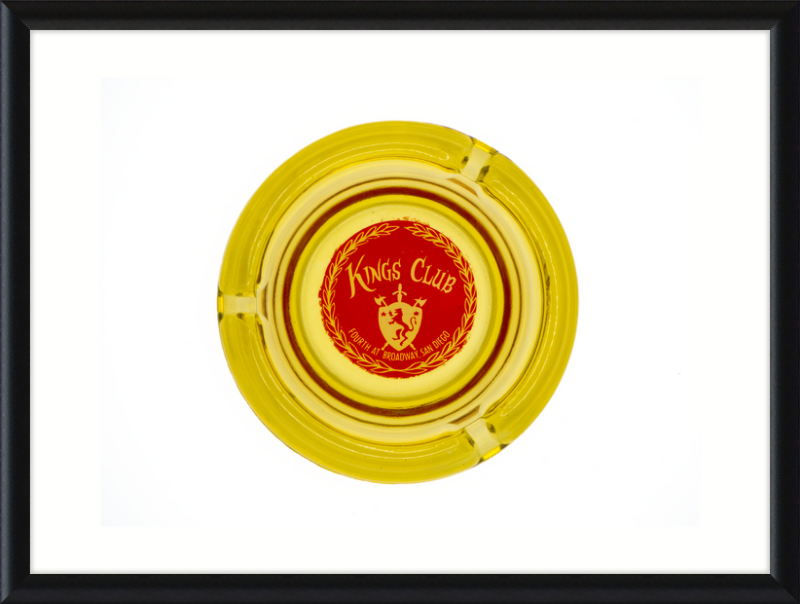 Kings Club Ashtray Wall Art