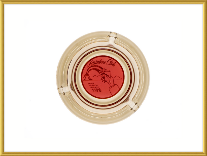 Rainbow Club Ashtray Wall Art