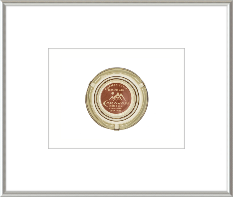 Caravan Motor Inn Ashtray Wall Art