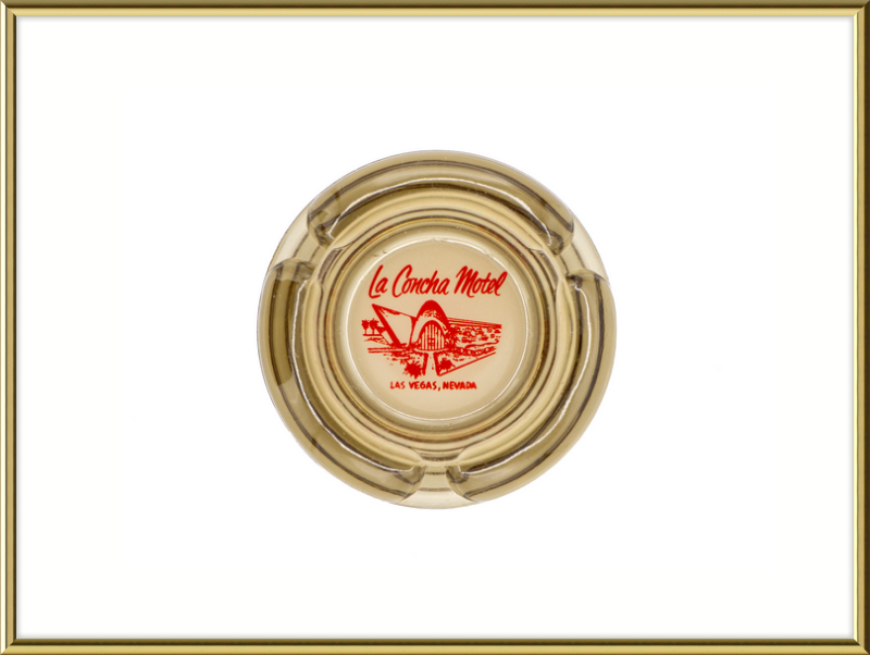 La Concha Motel Ashtray Wall Art