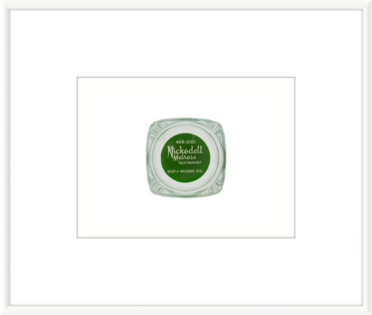 Nickodell Melrose Restaurant Ashtray Wall Art
