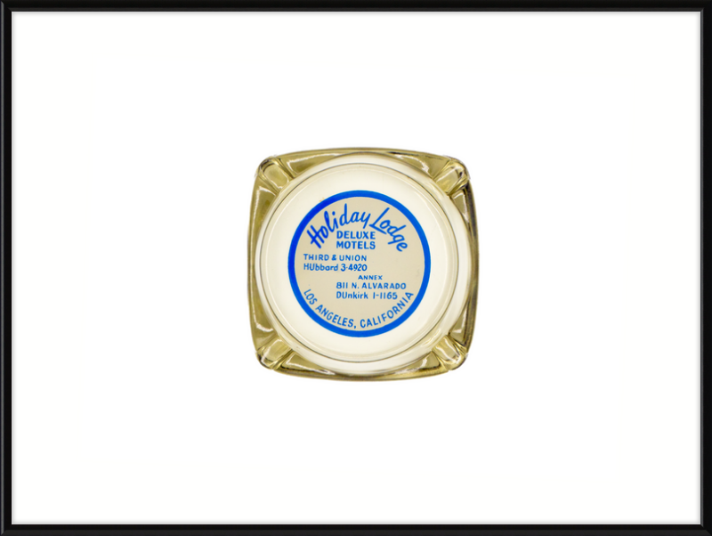 Holiday Lodge Deluxe Motels Ashtray Wall Art