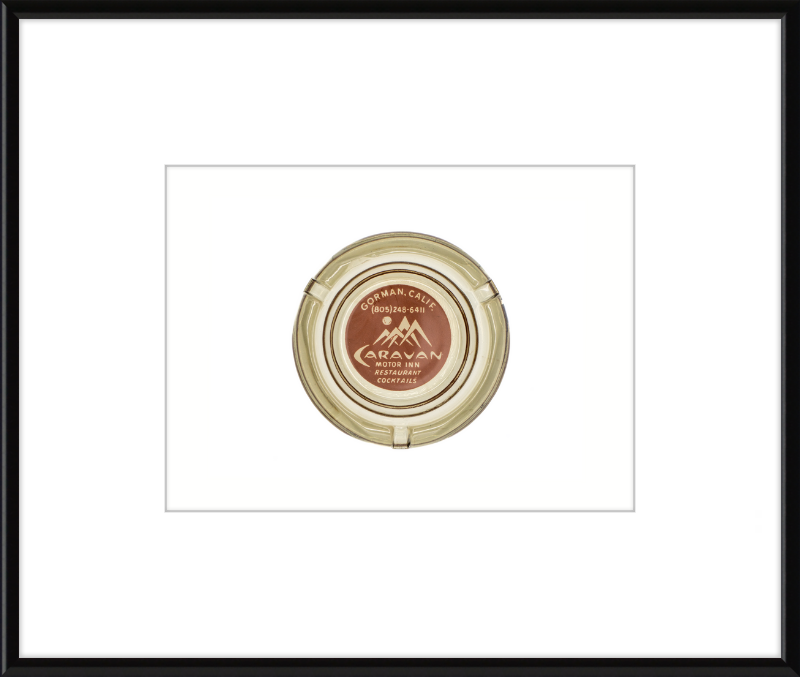 Caravan Motor Inn Ashtray Wall Art