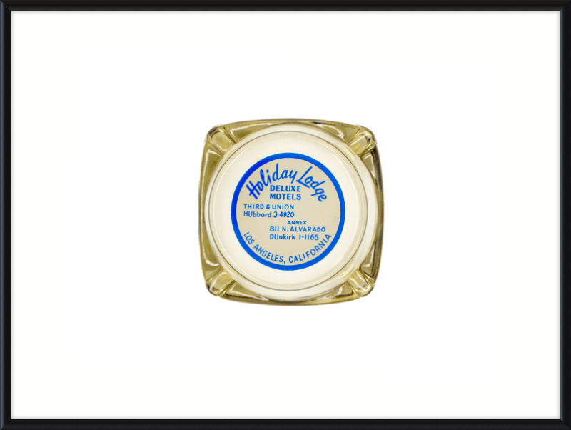 Holiday Lodge Deluxe Motels Ashtray Wall Art