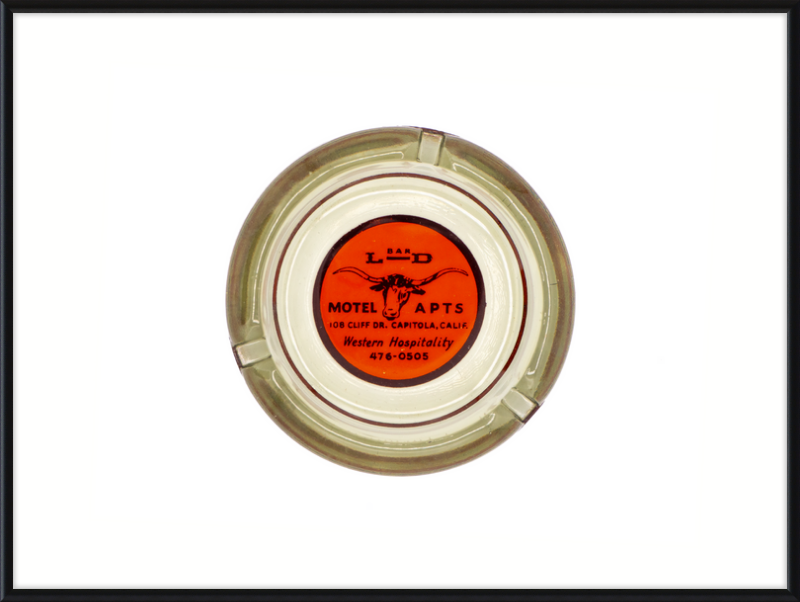 L Bar D Motel Apts Ashtray Wall Art
