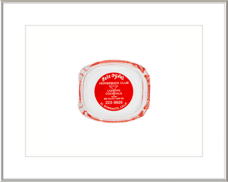 Pete Ogle's Horseshoe Club Ashtray Wall Art