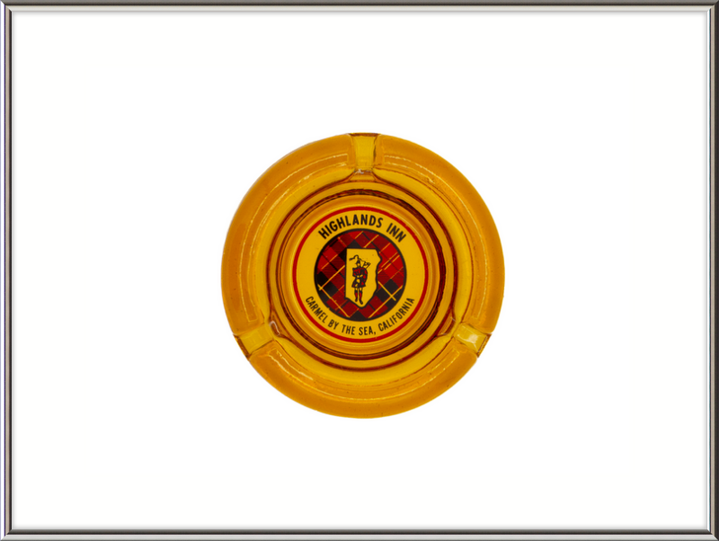 Highlands Inn Ashtray Wall Art
