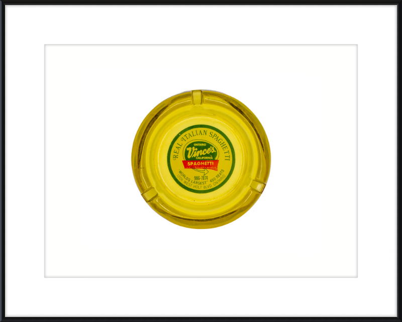 Vince's California Spaghetti Ashtray Wall Art