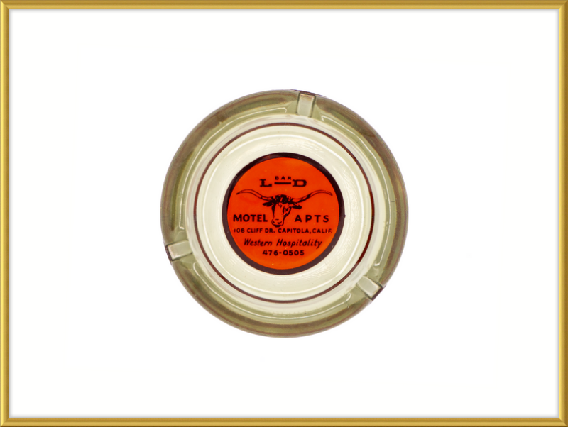 L Bar D Motel Apts Ashtray Wall Art
