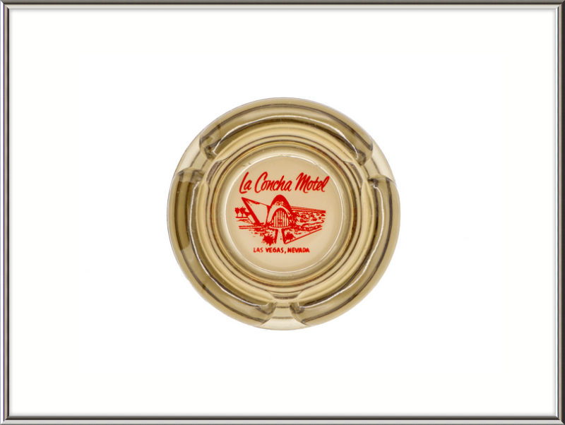 La Concha Motel Ashtray Wall Art