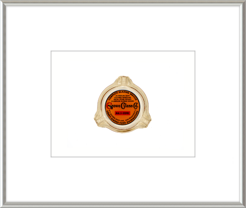 Growe Glass Co Ashtray Wall Art