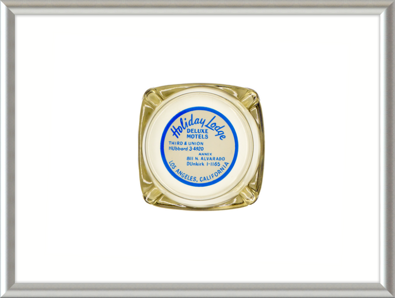 Holiday Lodge Deluxe Motels Ashtray Wall Art