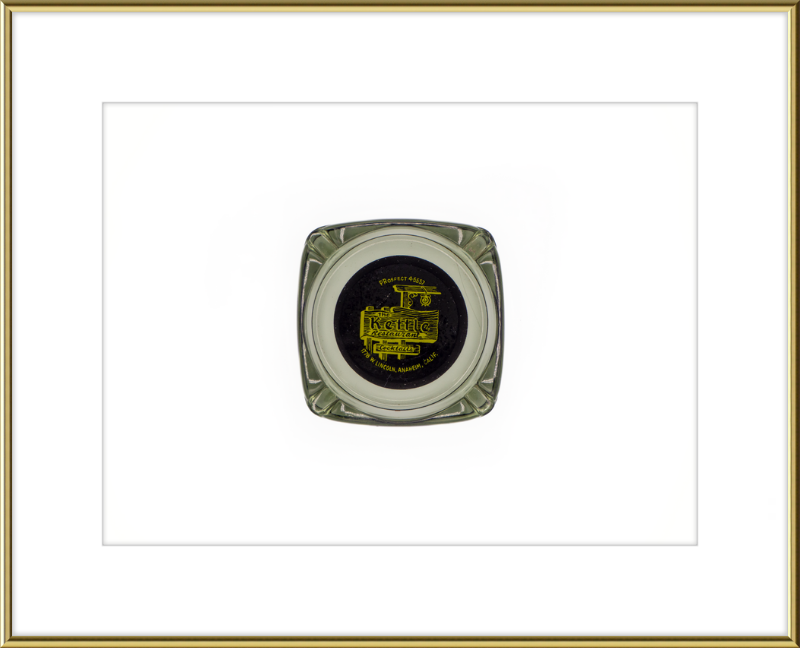 The Kettle Restaurant Ashtray Wall Art