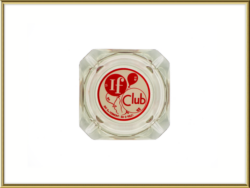 If Club Ashtray Wall Art