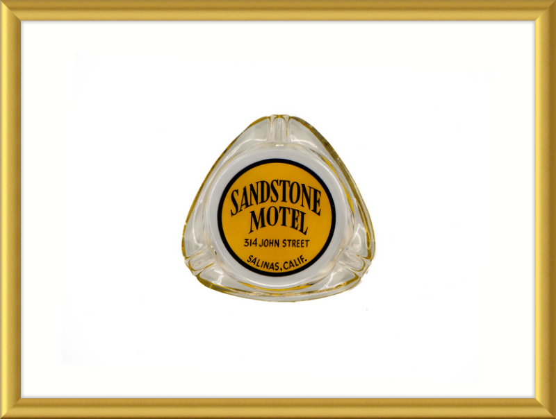 Sandstone Motel Ashtray Wall Art