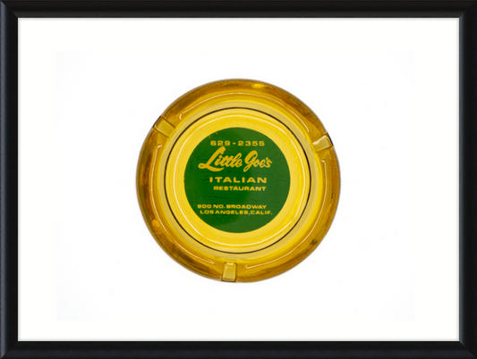 Little Joe's Italian Restaurant Ashtray Wall Art